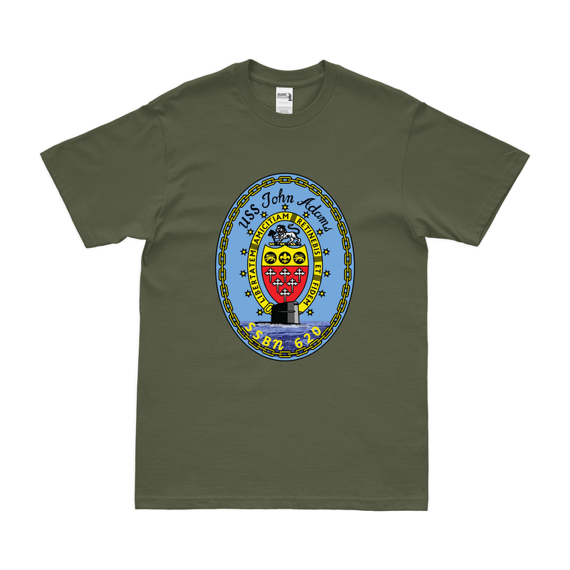 USS John Adams (SSBN-620) Ballistic-Missile Submarine T-Shirt