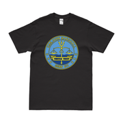 USS John Marshall (SSBN-611) Ballistic-Missile Submarine T-Shirt Tactically Acquired Black Clean Small