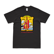 USS Kamehameha (SSBN-642) Ballistic-Missile Submarine T-Shirt Tactically Acquired Black Clean Small