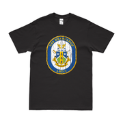 USS Kearsarge (LHD-3) Emblem T-Shirt Tactically Acquired Black Distressed Small