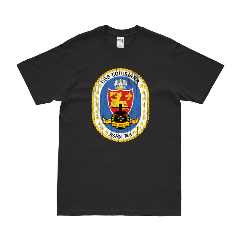 USS Louisiana (SSBN-743) Ballistic-Missile Submarine T-Shirt