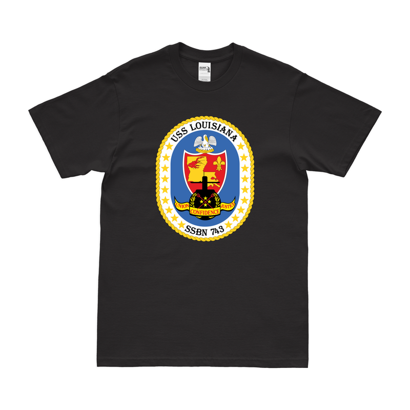 USS Louisiana (SSBN-743) Ballistic-Missile Submarine T-Shirt