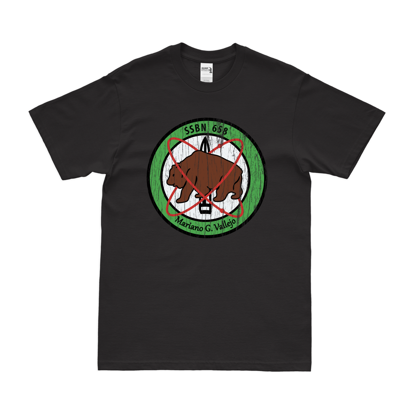 USS Maine (SSBN-741) Ballistic-Missile Submarine T-Shirt Tactically Acquired   