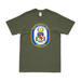 USS Maryland (SSBN-738) Ballistic-Missile Submarine T-Shirt Tactically Acquired Military Green Clean Small