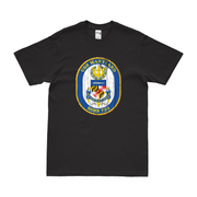 USS Maryland (SSBN-738) Ballistic-Missile Submarine T-Shirt Tactically Acquired Black Distressed Small