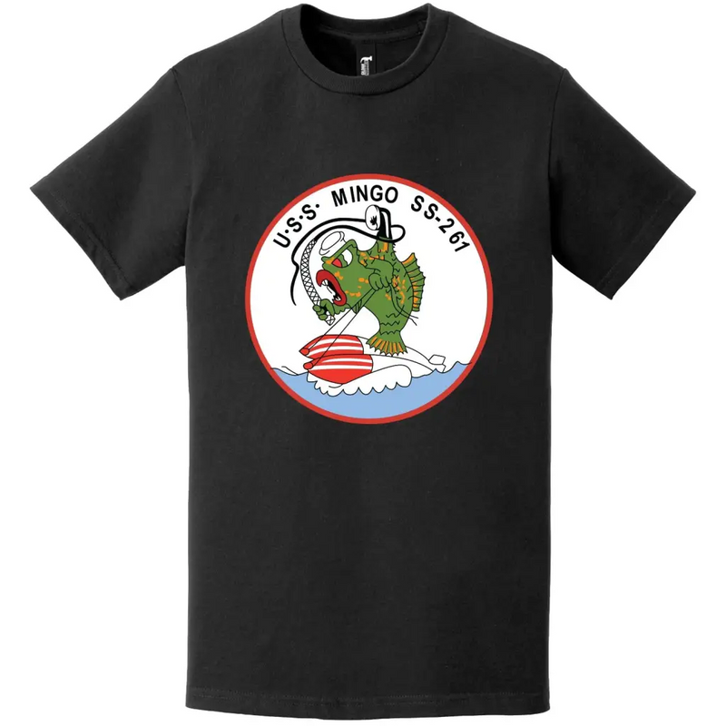 USS Mingo (SS-261) Gato-class Submarine Logo T-Shirt