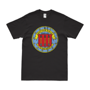 USS Nathan Hale (SSBN-623) Ballistic-Missile Submarine T-Shirt Tactically Acquired Black Distressed Small