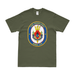 USS Nebraska (SSBN-739) Ballistic-Missile Submarine T-Shirt Tactically Acquired Military Green Distressed Small