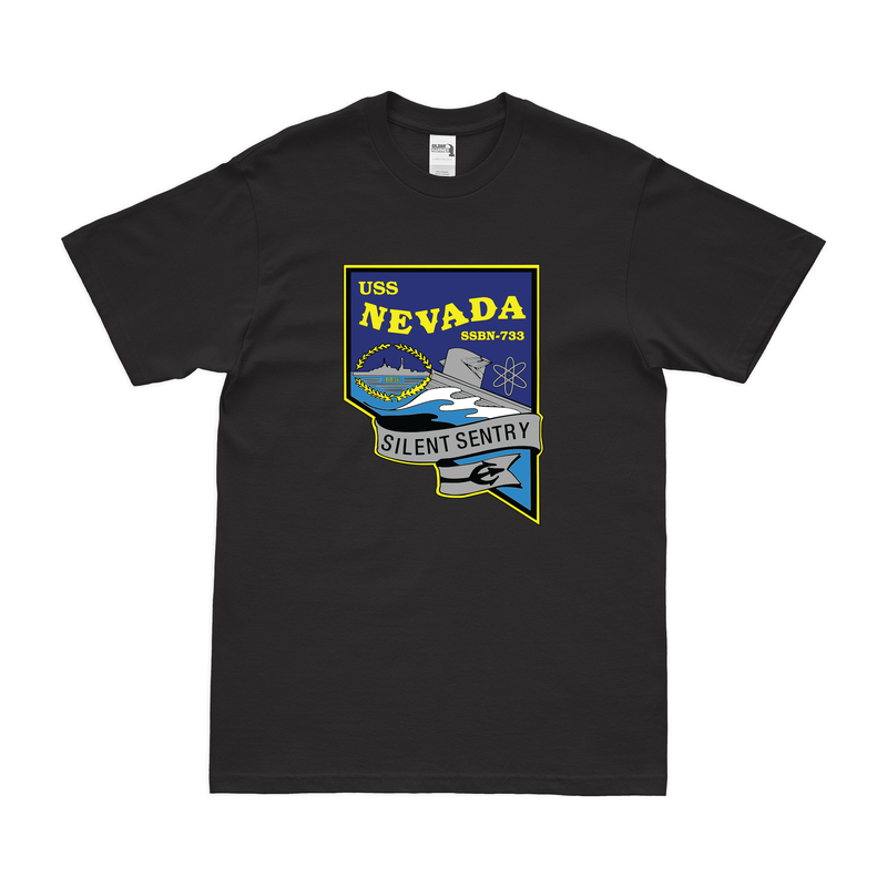 USS Nevada (SSBN-733) Ballistic-Missile Submarine T-Shirt
