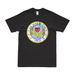 USS New Orleans (LPH-11) Emblem T-Shirt Tactically Acquired Black Distressed Small