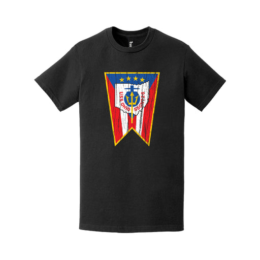 Distressed USS Ohio (SSGN-726) Emblem Crest T-Shirt Tactically Acquired   