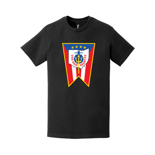 USS Ohio (SSGN-726) Emblem Crest T-Shirt Tactically Acquired   
