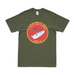 USS Okinawa (LPH-3) Emblem T-Shirt Tactically Acquired Military Green Distressed Small