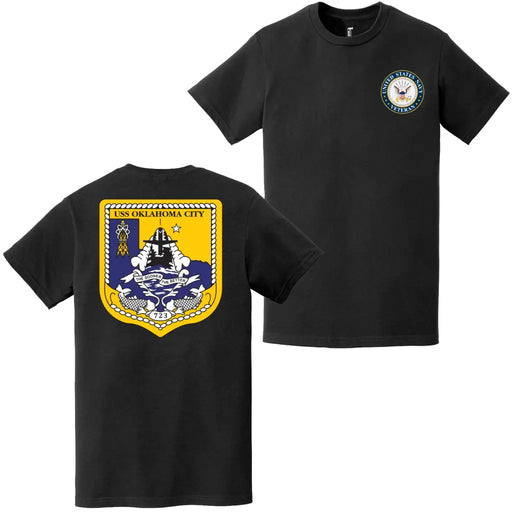 USS Oklahoma City (SSN-723) U.S. Navy Veteran T-Shirt Tactically Acquired   