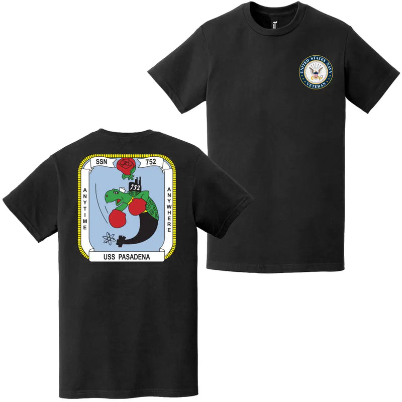 USS Pasadena (SSN-752) U.S. Navy Veteran T-Shirt