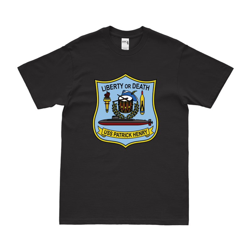 USS Patrick Henry (SSBN-599) Ballistic-Missile Submarine T-Shirt
