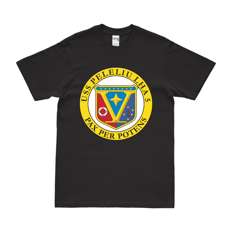 USSペリリュー (LHA-5) エンブレム Tシャツ