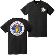USS Philadelphia (SSN-690) Double-Sided Logo T-Shirt Tactically Acquired   