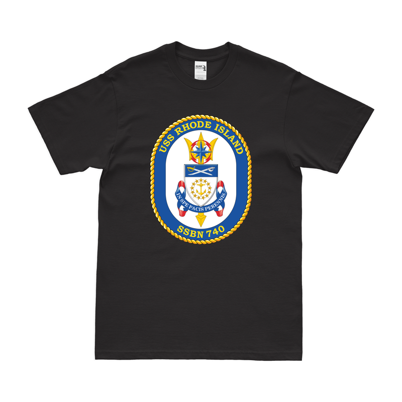 USS Rhode Island (SSBN-740) Ballistic-Missile Submarine T-Shirt