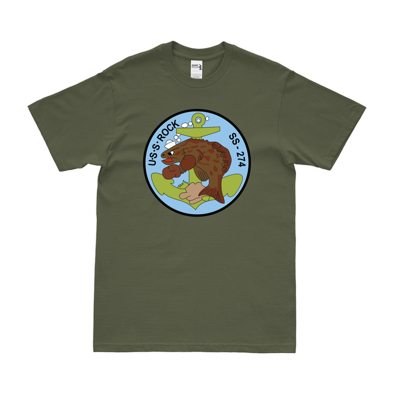USS Rock (SS-274) Gato-class Submarine T-Shirt