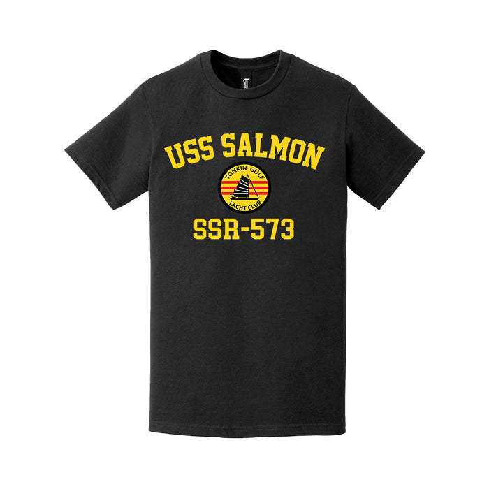 USS Salmon (SSR-573) Tonkin Gulf Yacht Club T-Shirt Tactically Acquired   