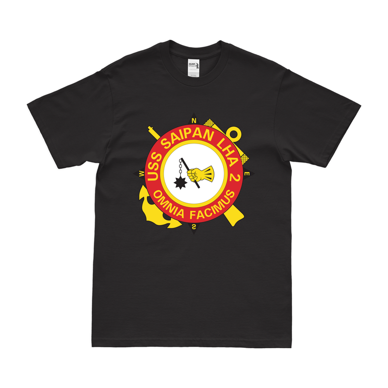 USS サイパン (LHA-2) エンブレム Tシャツ