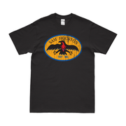USS Sam Houston (SSBN-609) Ballistic-Missile Submarine T-Shirt Tactically Acquired Black Distressed Small