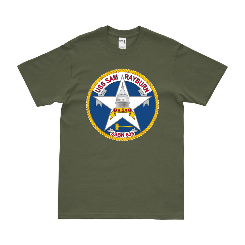 USS Sam Rayburn (SSBN-635) Ballistic-Missile Submarine T-Shirt