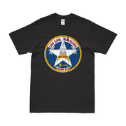 USS Sam Rayburn (SSBN-635) Ballistic-Missile Submarine T-Shirt Tactically Acquired Black Distressed Small