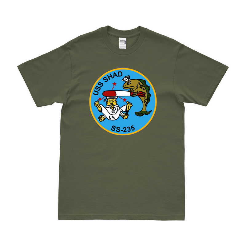 USS Shad (SS-235) Gato-class Submarine T-Shirt
