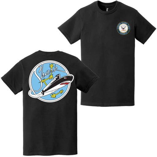 USS Shark (SSN-591) U.S. Navy Veteran T-Shirt Tactically Acquired   