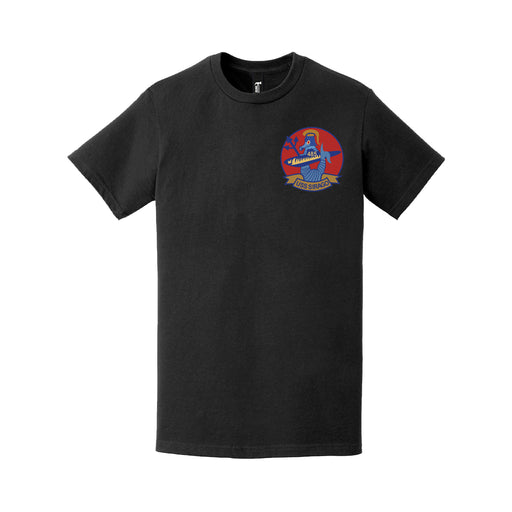 USS Sirago (SS-485) Left Chest Logo Crest T-Shirt Tactically Acquired   