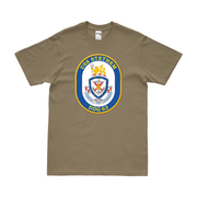 USS Stethem (DDG-63) T-Shirt Tactically Acquired Coyote Brown Small 
