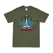 USS Stonewall Jackson (SSBN-634) Ballistic-Missile Submarine T-Shirt Tactically Acquired Military Green Distressed Small
