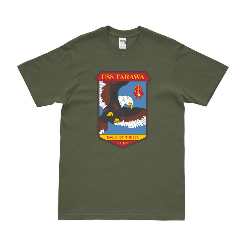 USS タラワ (LHA-1) 紋章 Tシャツ