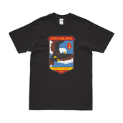 USS Tarawa (LHA-1) Emblem T-Shirt Tactically Acquired Black Clean Small