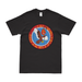 USS Tarawa (LHA-1) Ship's Crest Logo T-Shirt Tactically Acquired Black Distressed Small