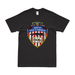 USS Tecumseh (SSBN-628) Ballistic-Missile Submarine T-Shirt Tactically Acquired Black Distressed Small