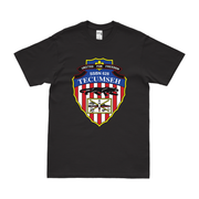 USS Tecumseh (SSBN-628) Ballistic-Missile Submarine T-Shirt Tactically Acquired Black Clean Small