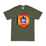 USS Tennessee (SSBN-734) Ballistic-Missile Submarine T-Shirt Tactically Acquired Military Green Clean Small