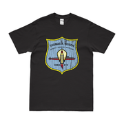USS Thomas A. Edison (SSBN-610) Ballistic-Missile Submarine T-Shirt Tactically Acquired Black Distressed Small