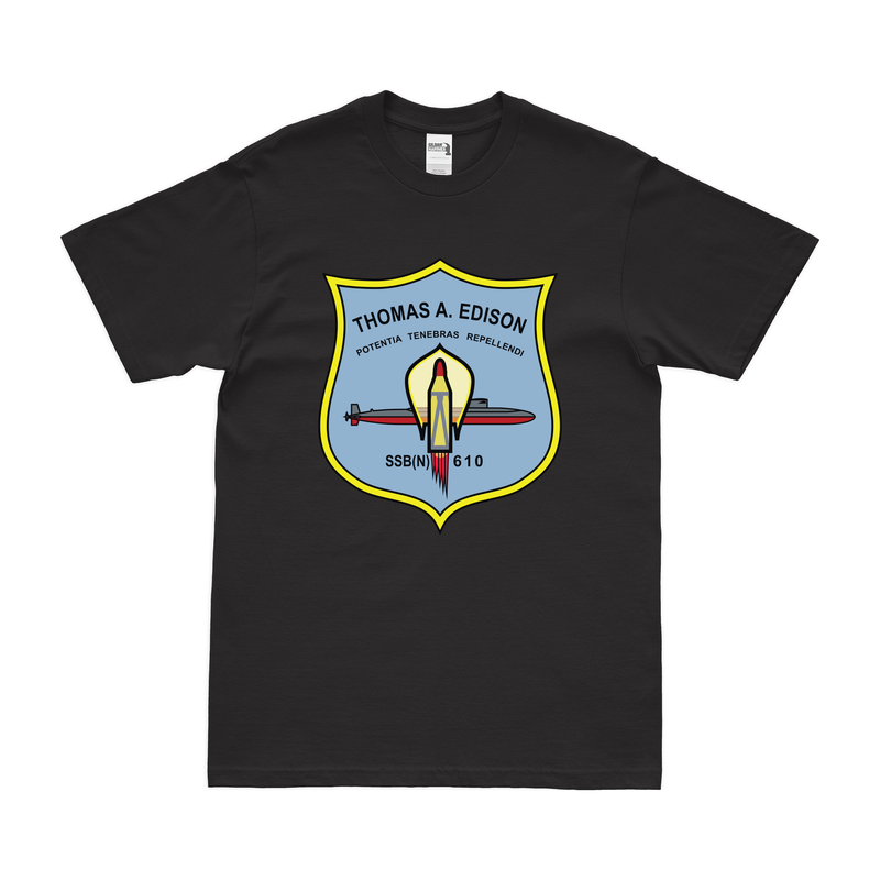 USS Thomas A. Edison (SSBN-610) Ballistic-Missile Submarine T-Shirt