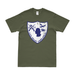 USS Valley Forge (CVA-45) T-Shirt Tactically Acquired Military Green Distressed Small