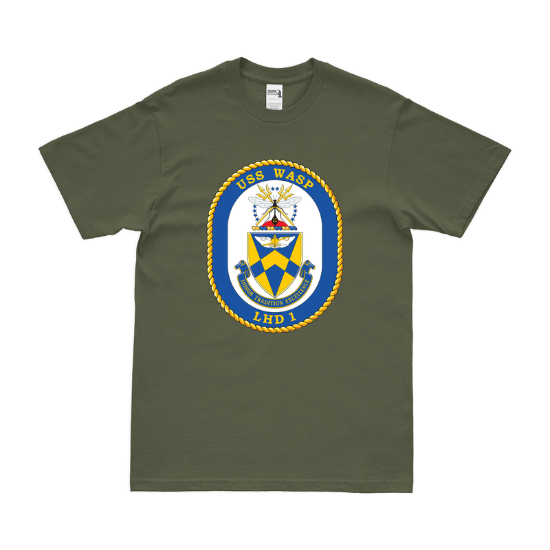 USS Wasp (LHD-1) Emblem T-Shirt