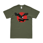 USS Yorktown (CV-5) T-Shirt Tactically Acquired Military Green Distressed Small