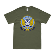 USS Yorktown (CVS-10) T-Shirt Tactically Acquired Military Green Distressed Small
