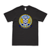 USS Yorktown (CVS-10) T-Shirt Tactically Acquired Black Distressed Small