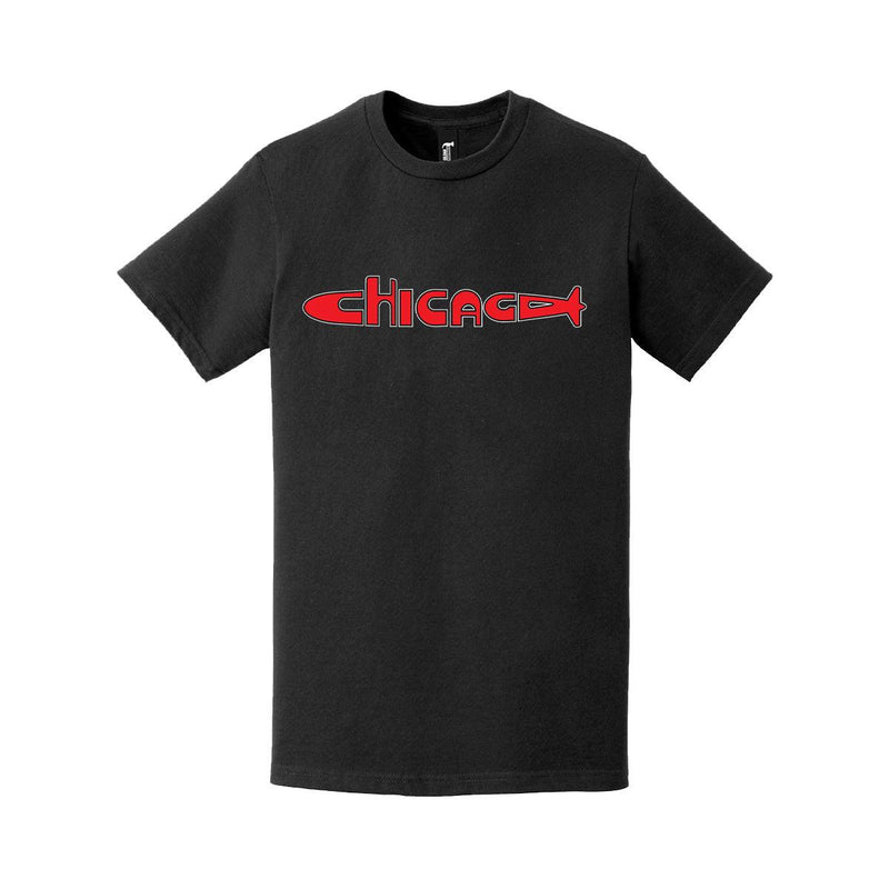 USS Chicago (SSN-721) Submarine Letters T-Shirt