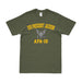 USS President Jackson (APA-18) T-Shirt Tactically Acquired Military Green Small 