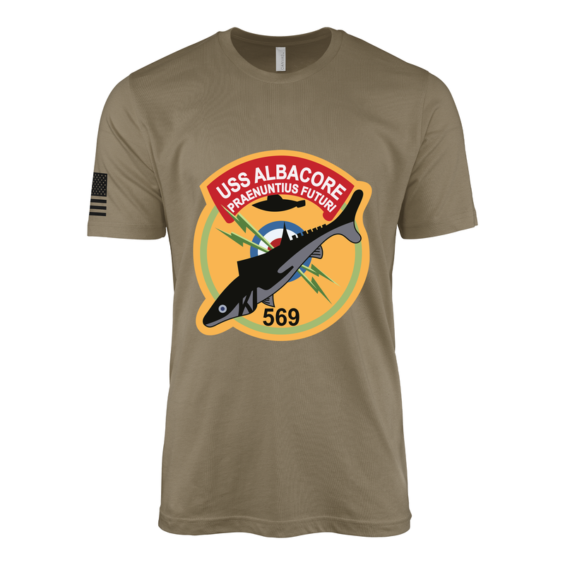 USS Albacore (AGSS-569) Submarine T-Shirt